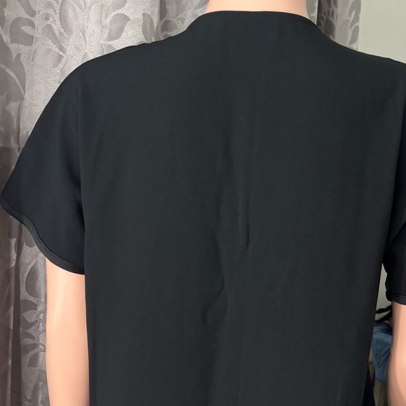 GEORGES RECH PARIS Women’s Black Zip-Front Dress - Picture 13 of 14